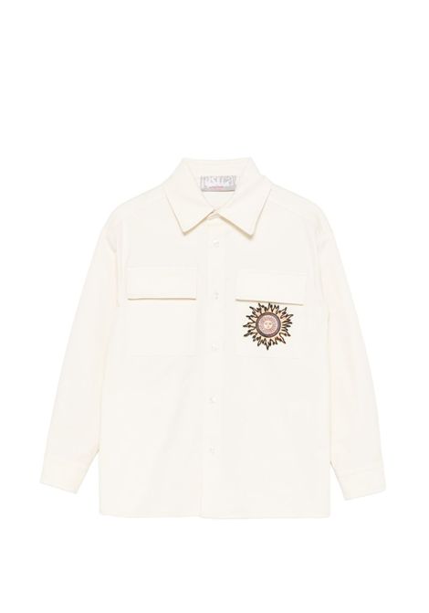 Camicia con tasche con patta JUST CAVALLI KIDS | JGP26234CAG4PRISTINE